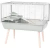 Būris ZOLUX Neolife 80 zaļš kāmjiem — metāls/plastmasa, 780×480×750 mm, 9 mm stieņu atstatums