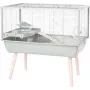 Būris ZOLUX Neolife 80 zaļš kāmjiem — metāls/plastmasa, 780×480×750 mm, 9 mm stieņu atstatums