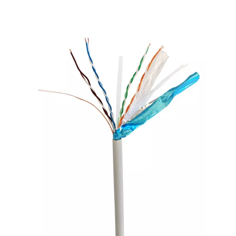 Gembird Cat 6 FTP LAN cietais kabelis CCA ECA 305 m