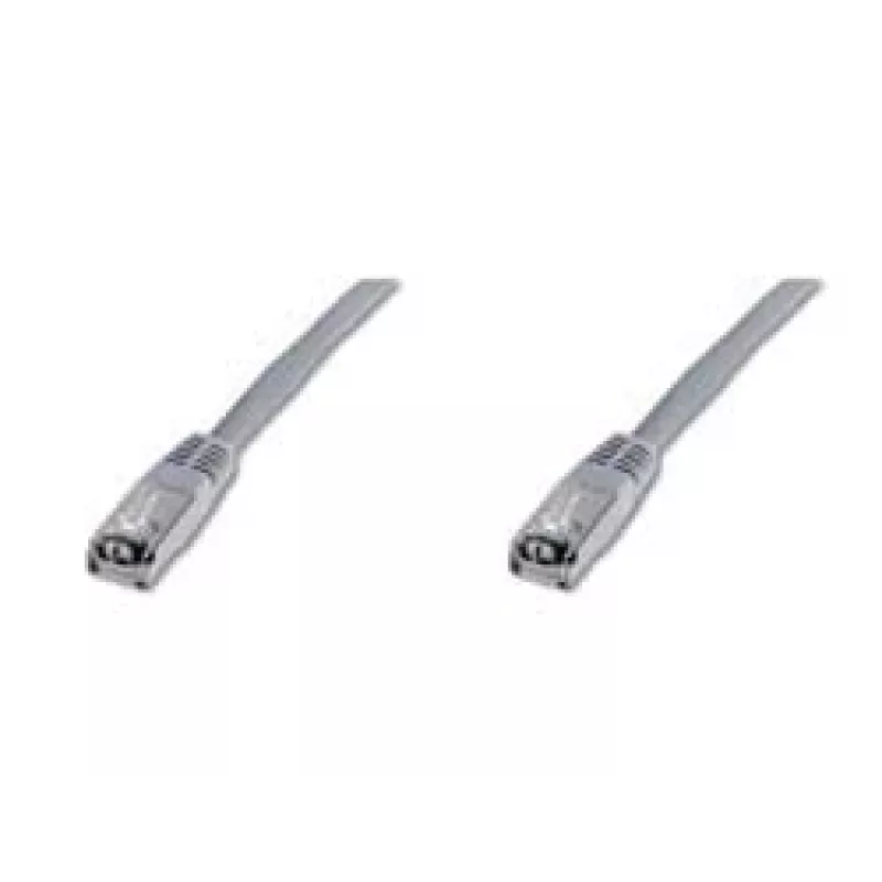 tīkla kabelis Digitus CAT 5e SF/UTP Patch Cord RJ-45 Cat5e 10m pelēka