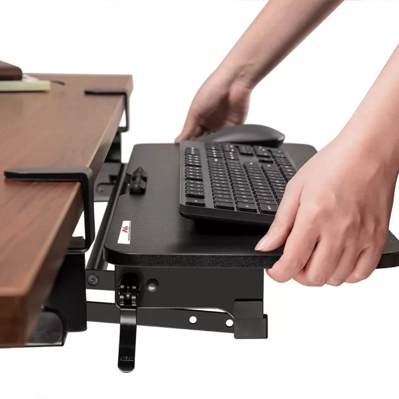 Maclean zemgalda tastatūras turētājs, regulējams, līdz 5 kg, 67x24 cm, MC-462
