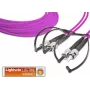 Lightwin LDP-50 ST-ST 3.0 OM4 optiskās šķiedras kabelis 3 m violets (LDP-50 ST-ST 3.0 OM4)