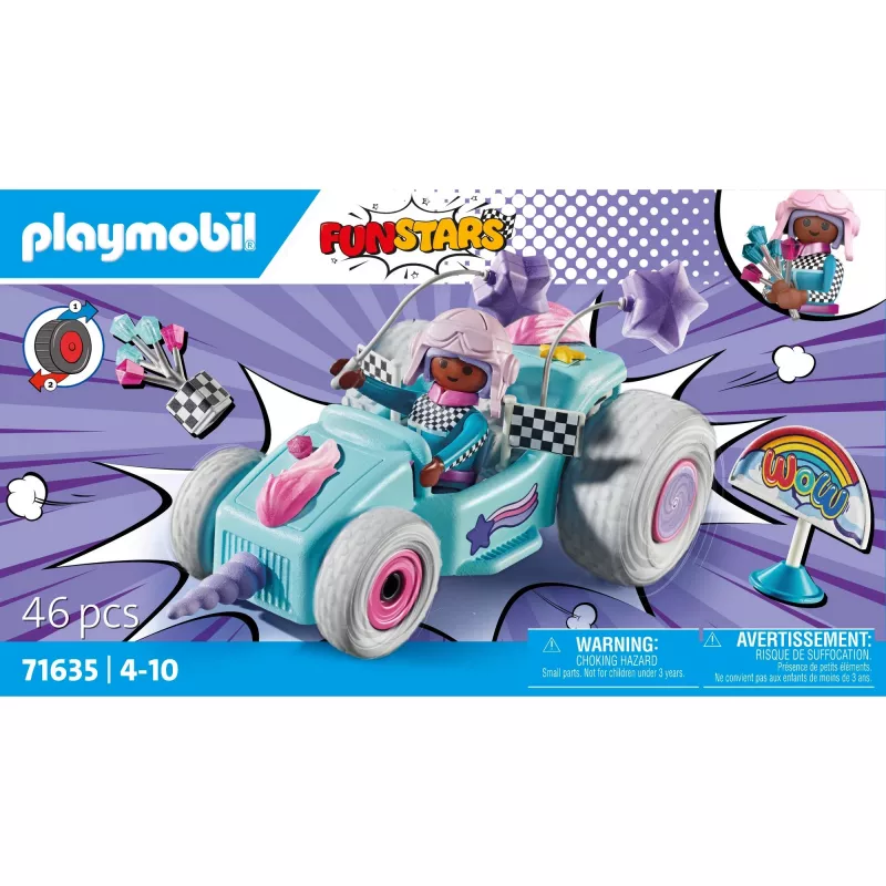 Figūru komplekts Funstars 71635 Racing Unicorn