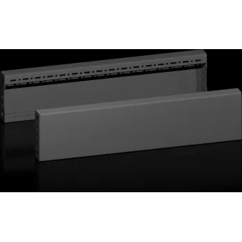 Apdares panelis Rittal VX 8660.033 melns tērauds 600mm dziļums 100mm augstums