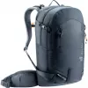 Mugursoma DEUTER Freerider Pro 34+ — tehniska freeride slēpošanas tūrisma mugursoma, 34 L, melna, ķiveres turētājs, gurnu josta
