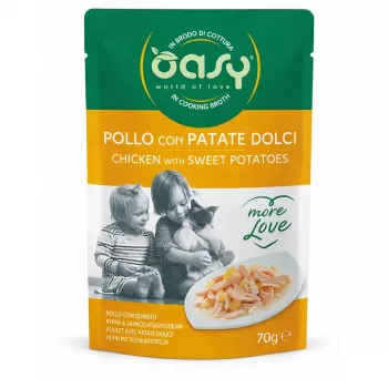 Oasy More Love Vistas gaļa ar saldajiem kartupeļiem 70 g