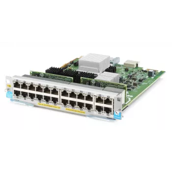 HPE - Aruba sērija - Paplašināšanas modulis - Gigabit Ethernet (PoE+) x 20 + 1/2.5/5/10GBase-T (PoE+) x 4