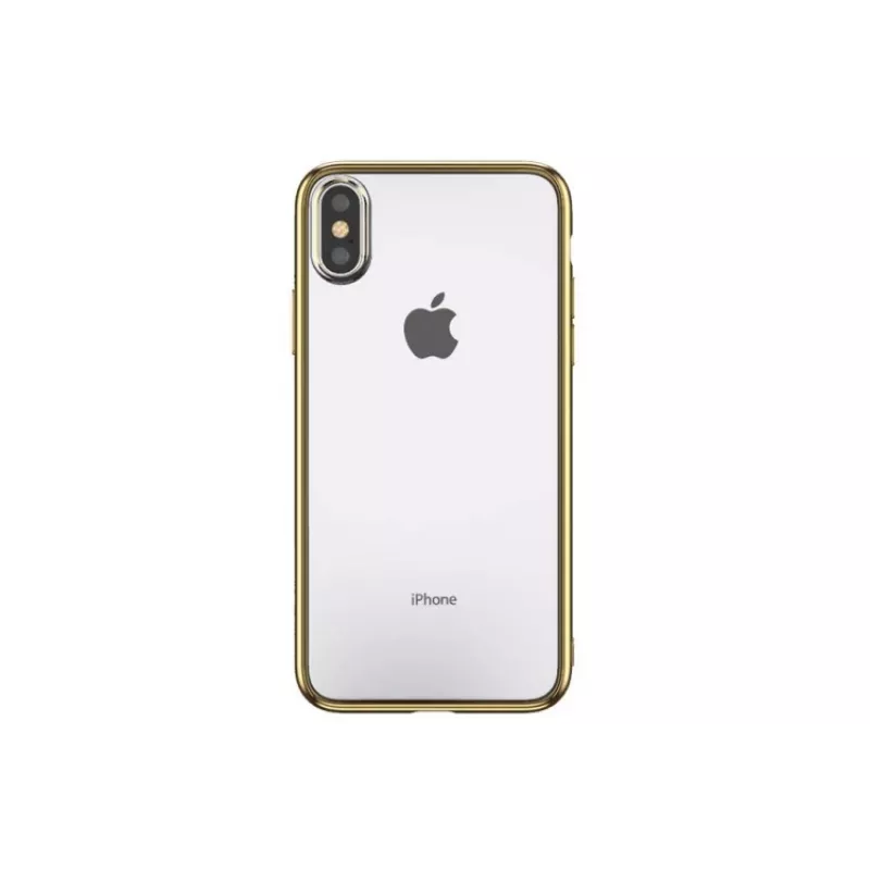 Mīkstais vāciņš Devia iPhone XS/X (5,8 collas) TPU, zelts