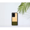 Tālruņa maciņš man and wood Galaxy S20 Ultra bambusa melns — aizsargājošs aizmugures vāciņš, dabīga bambusa ielaidums