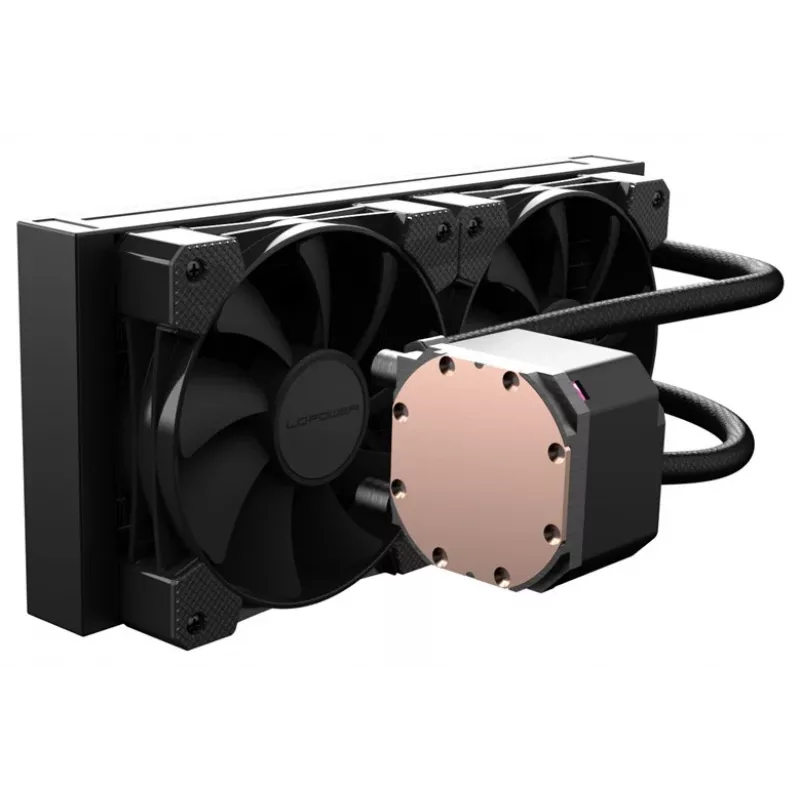 Universāls šķidruma dzesētājs LC-Power LC-CC-240-B 12 cm Melns