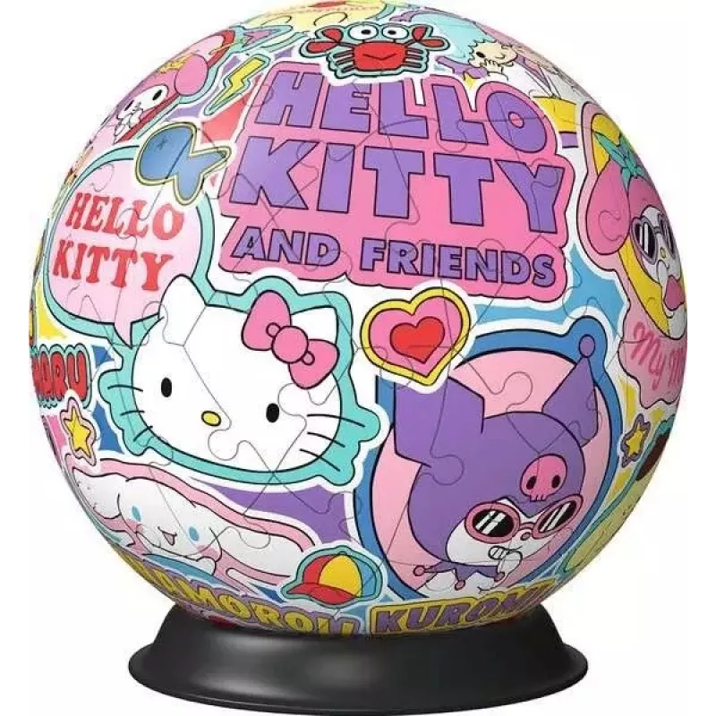 Puzzle Ravensburger Hello Kitty 72 gabali Ieteicamais vecums no 6 līdz 99 gadiem