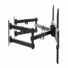 Sienas TV stiprinājums ART AR-85 32–70 collu televizoriem, līdz 45 kg, slīpums -15–5°, grozāms 45°, izbīdījums 118–622 mm, VESA 75x75–600x400