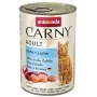 Konservēta slapjā kaķu barība animonda Carny Chicken + Salmon Adult 400 g bez graudaugiem, bez lipekļa