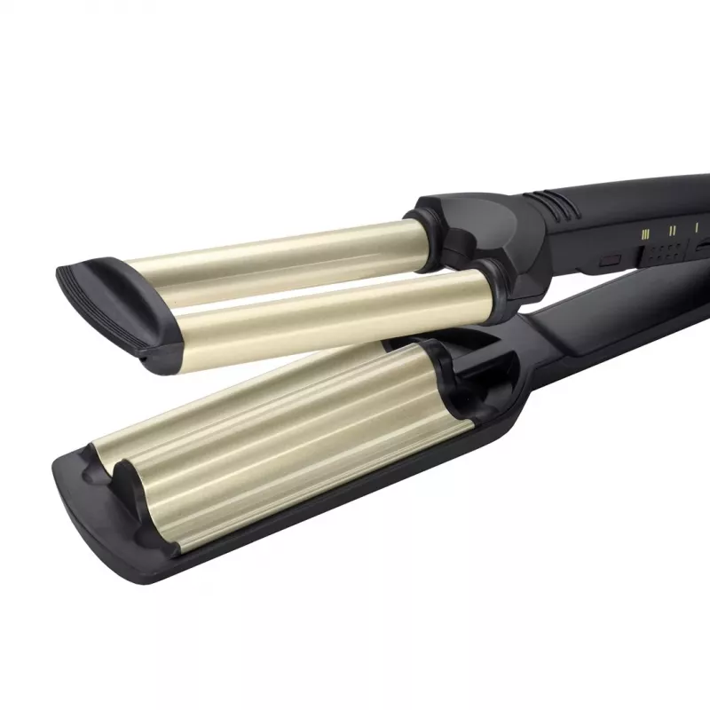 BaByliss C260E EasyWaves teksturējošais gludeklis Warm Black, Silver 70.9 (1.8 m)