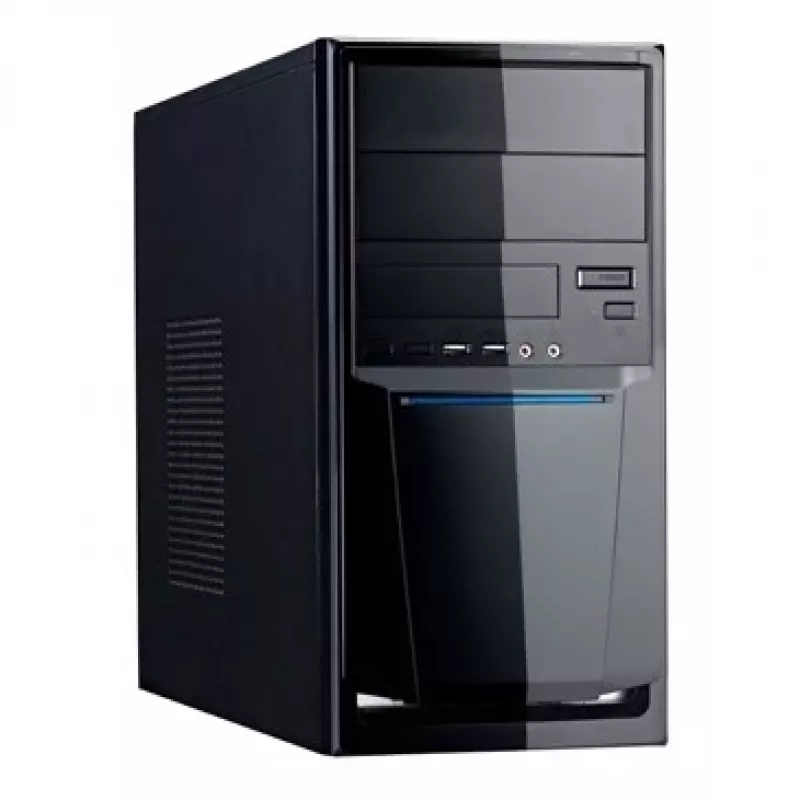 Linkworld 7271-23 datora korpuss Midi Tower melns