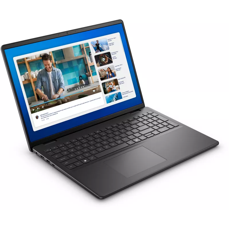 Dell 16 DC16250/ Core 5 -120U/ 8GB/ 512GB SSD/ Intel Graphics/ WLAN + BT/ 16 FHD+/ US Backlit Kb/ W11 Home/ 3yrs Basic Onsite