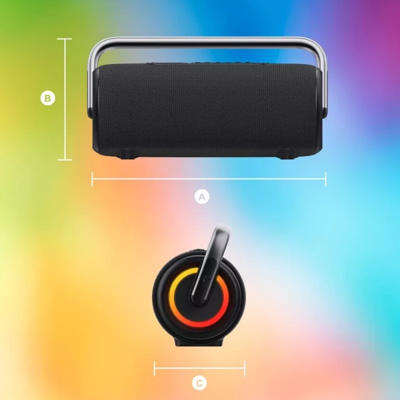 Portable Speaker Manta SPK325-BK NYX Melns