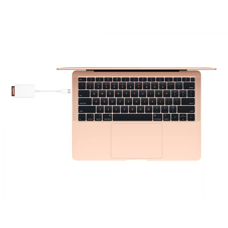 Karšu lasītājs Apple MW653ZM/A USB 2.0 Type-C balts SD saderīgs