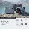 Quadcopter DJI Air 3s — 4 rotoru drons, 50 MP kamera, 3840×2160 video, 27 m/s, 32 000 m diapazons, 4276 mAh baterija, 42 GB iekšējā atmiņa, Pelēks