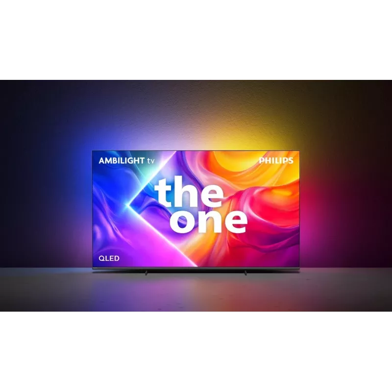 TV Philips 75PUS9010 75 collas 4K UHD QLED melns, Energoefektivitātes klase E