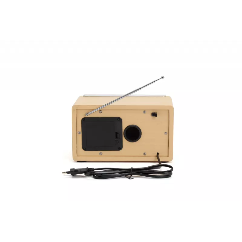 Denver TR-63LW radio Personīgais analogs Bambuss, Sudrabs