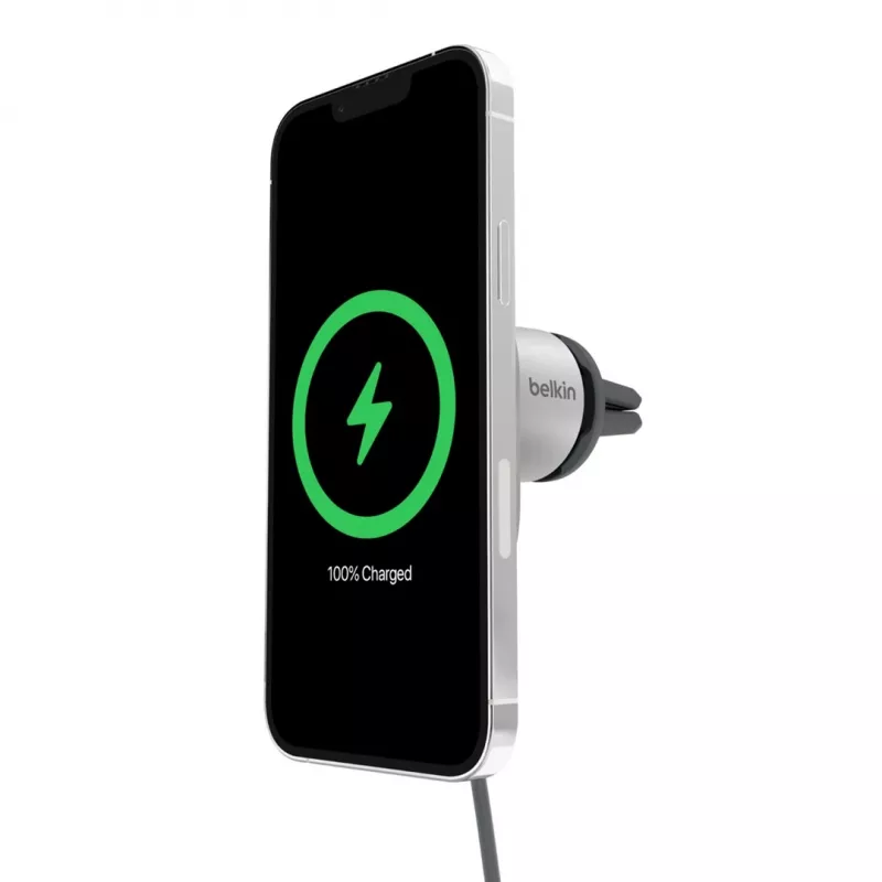 Belkin BoostCharge Pro pelēks bezvadu lādētājs WIC008BTGR-NCV2