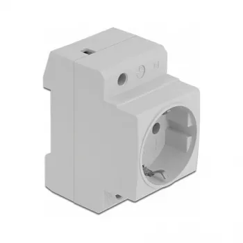 Kontaktligzda CEE 7/3 DeLOCK 11469 Gaiši pelēka 250V 16A