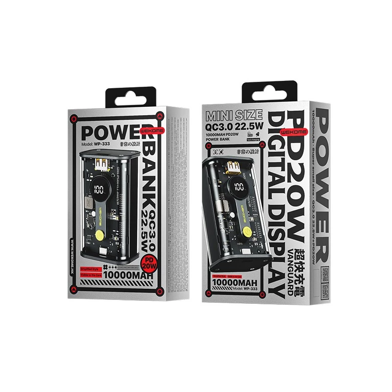 Power Bank WK-WP-333 10000 mAh Super Charging PD 20W