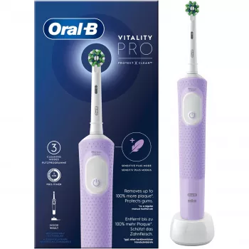 Oral-B Vitality Pro elektriskā zobu birste violeta 1 birste