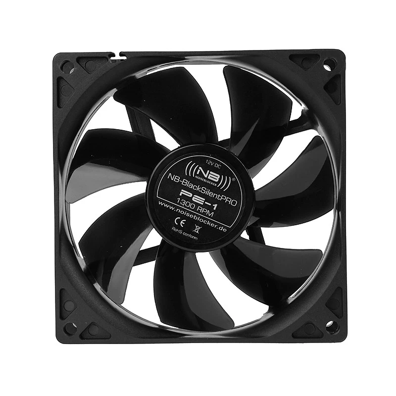 Noiseblocker BlackSilent Pro PE-1 92 mm korpusa ventilators