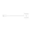 LogiLink USB-C Audio adapter USB-C/M to 2x USB-C/F 60W PD balta