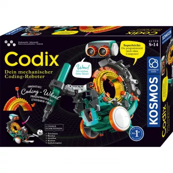 Kosmos Codix, Būvkomplekts, 8 gadi Kosmos Codix. Produkta veids: Būvkomplekts, Ieteicamais vecums (min.): 8 gadi