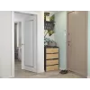 Slēgts apavu organizētājs Top e Shop MODO X2 ANT/ART — Antracīta un ozola krāsā, 600×880×360 mm, skaidu plātne