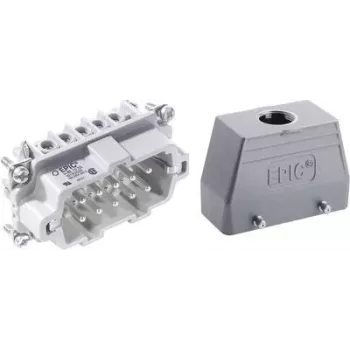 LappKabel savienotāju komplekts EPIC®KIT H-BE 10 75009640 10 + PE skrūves 1 komplekts (75009640)