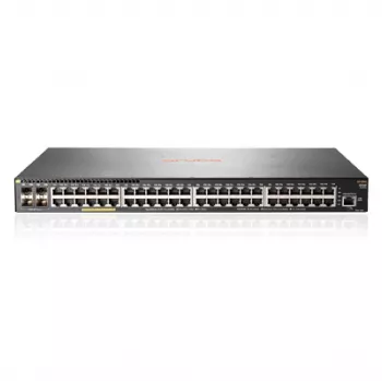 Aruba 2930F 48G PoE+ 4SFP 740W pārvaldāms komutators Eiropas angļu valoda