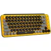 Logitech POP Keys Bezvadu Mehāniskā Tastatūra Mini QWERTY Emocijzīmju Taustiņi
