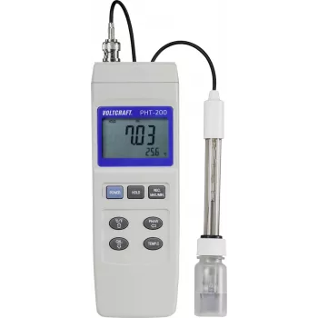 VOLTCRAFT PHT-200 kombinētais pH vērtības, redokspotenciāla (ORP) mērīšanas instruments (VC-8330290)