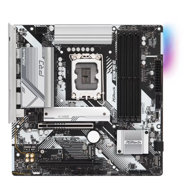 ASRock B760M Pro RS DDR5 Micro-ATX mātesplate