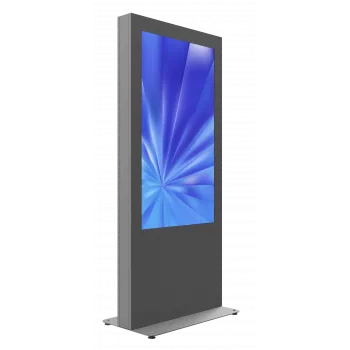 Brīvi stāvošs kiosks EDBAK IDS09.55 55 collas Melns – brīvi stāvošs displeja statīvs 55 collu ekrāniem