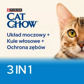 Purina CAT CHOW kaķu sausā barība 1.5 kg Pieaugušiem tītars
