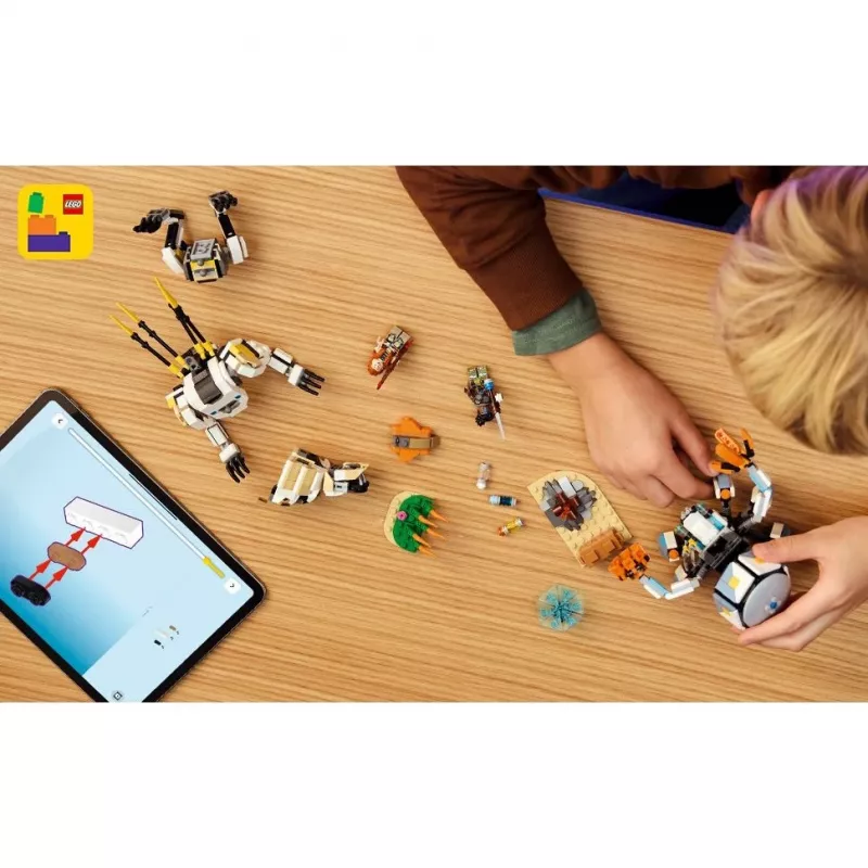LEGO komplekts Horizon Adventures 77037 – Aloy un Varl pret bruņnesi un zāģzobi, 768 detaļas, 2 minifigūras