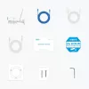 Reolink W320 - 5MP āra drošības kamera, 2,4/5 GHz Wi-Fi, personas/transportlīdzekļa/dzīvnieku noteikšana, 30 m nakts redzamība