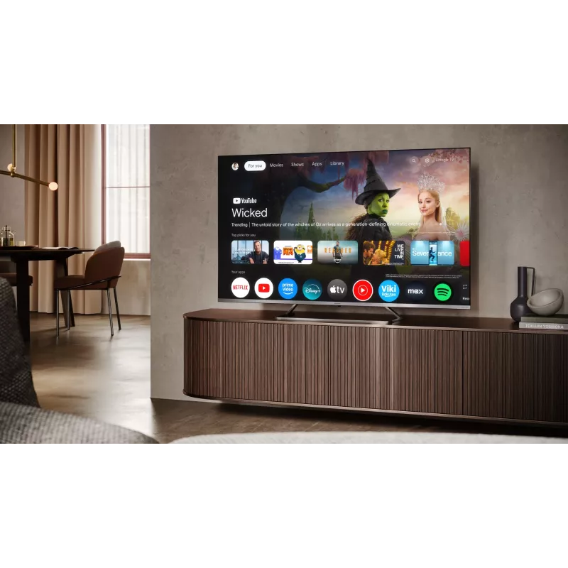 Sharp 4K Ultra HD QLED MiniLED televizors | 55JP7265E | 55 | Google TV | UHD