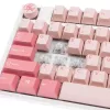 Ducky One 3 Gossamer Pink tastatūra Gaming USB US English Rozā, Balta