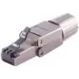 Vadu savienotājs RJ45 metālisks ShiverPeaks BS08-51005, vīrišķais, 8,5 mm