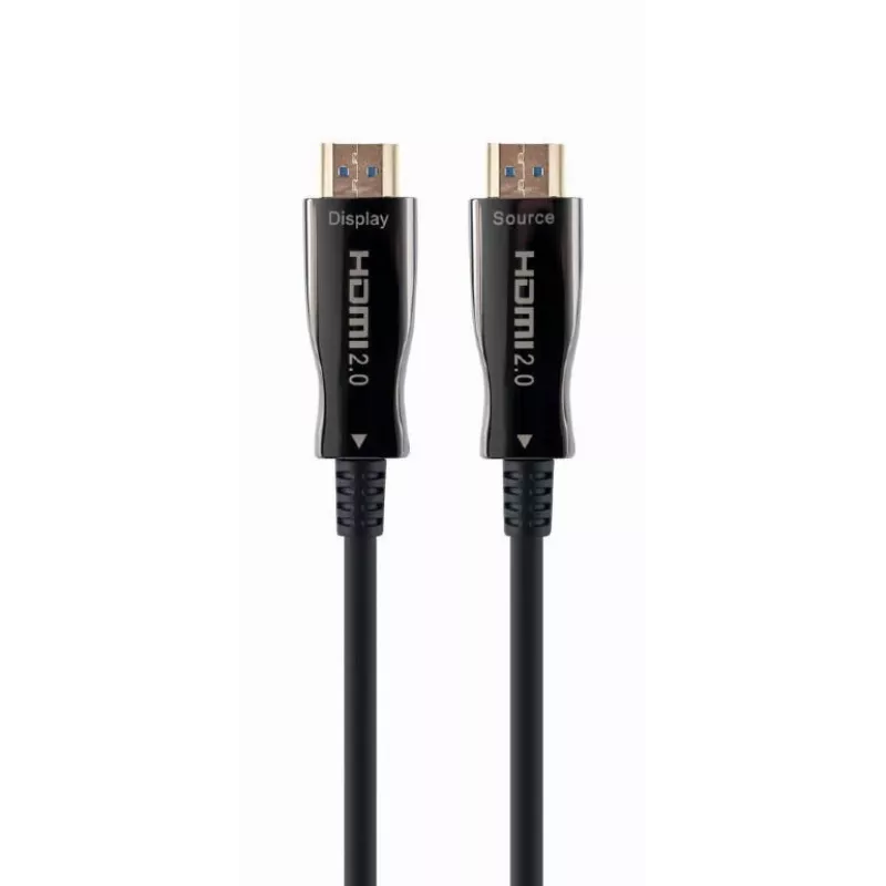 HDMI kabelis Gembird CCBP-HDMI-AOC-30M-02 30m HDMI Type A Male Melns