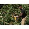 Dzīvžoga trimmeris DeWALT DCMPS520N-XJ, 20 cm sliede, 8,5 m/s ķēdes ātrums, 18 V Li‑Ion, 0,55 L eļļas tvertne, 2,1 kg
