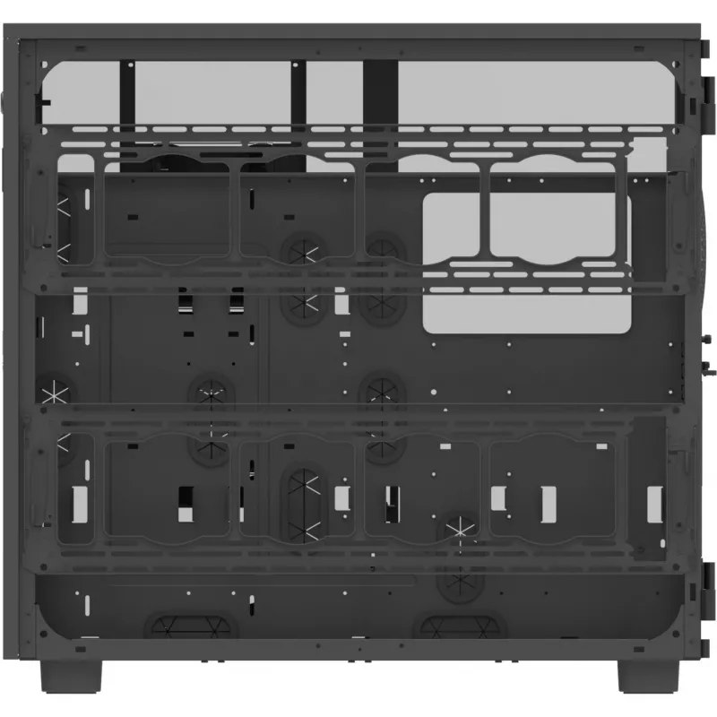 Thermaltake korpusa AX700 TG Super Tower Melns mazumtirdzniecības - Tornis (CA-11B-00F1WN-00)