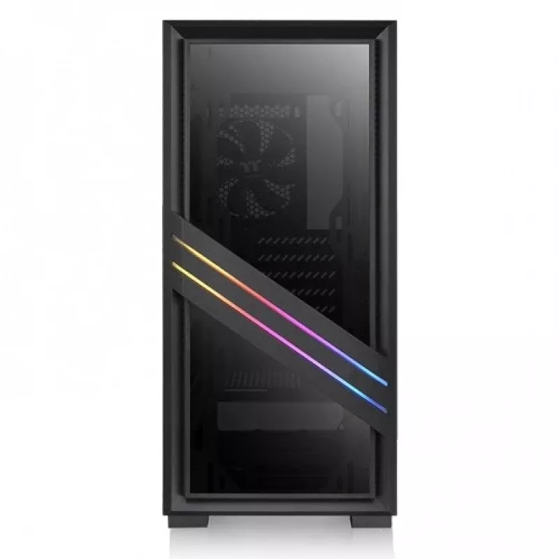 PC korpuss Thermaltake Versa T35 TG RGB Midi Tower Melns