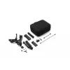 Rokas kameras stabilizators DJI RS 5 combo — alumīnijs, 30 h akumulators, 1,46 kg, melns